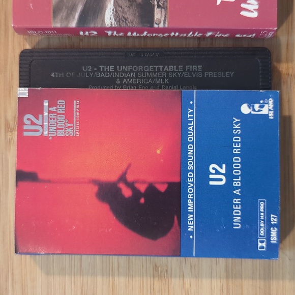 U2 greatest hits in 4 vintage cassette tapes - Picture 5 of 5